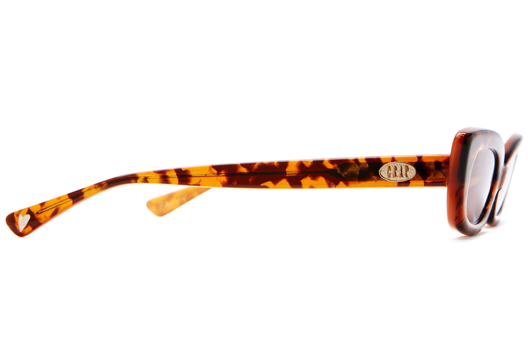 The Oliver by Emma Chamberlain - Bronze Glitter Tortoise