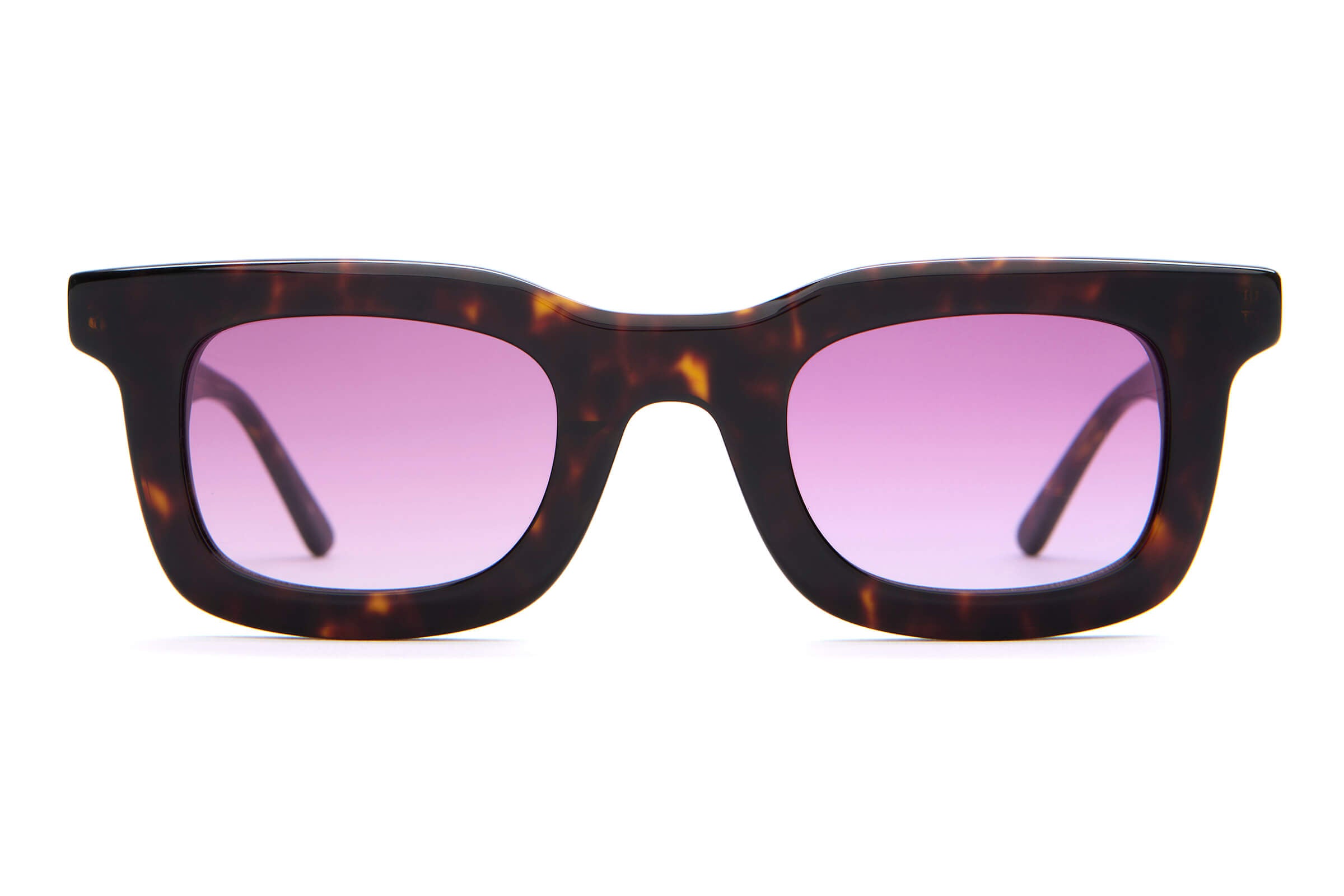 Dark purple lens sunglasses top