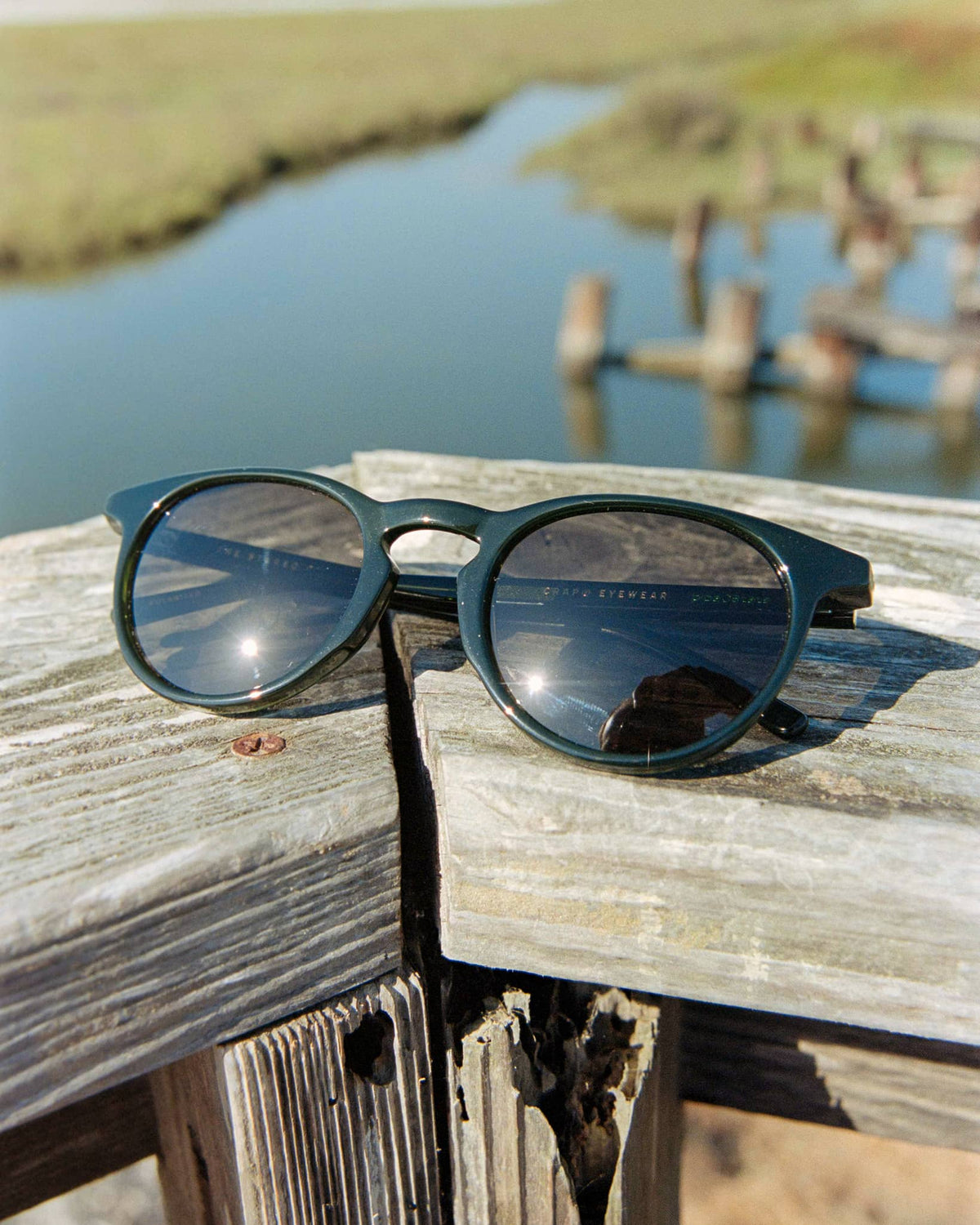 Crap® Eyewear | The Stereo Cult Midnight Pine Green Polarized