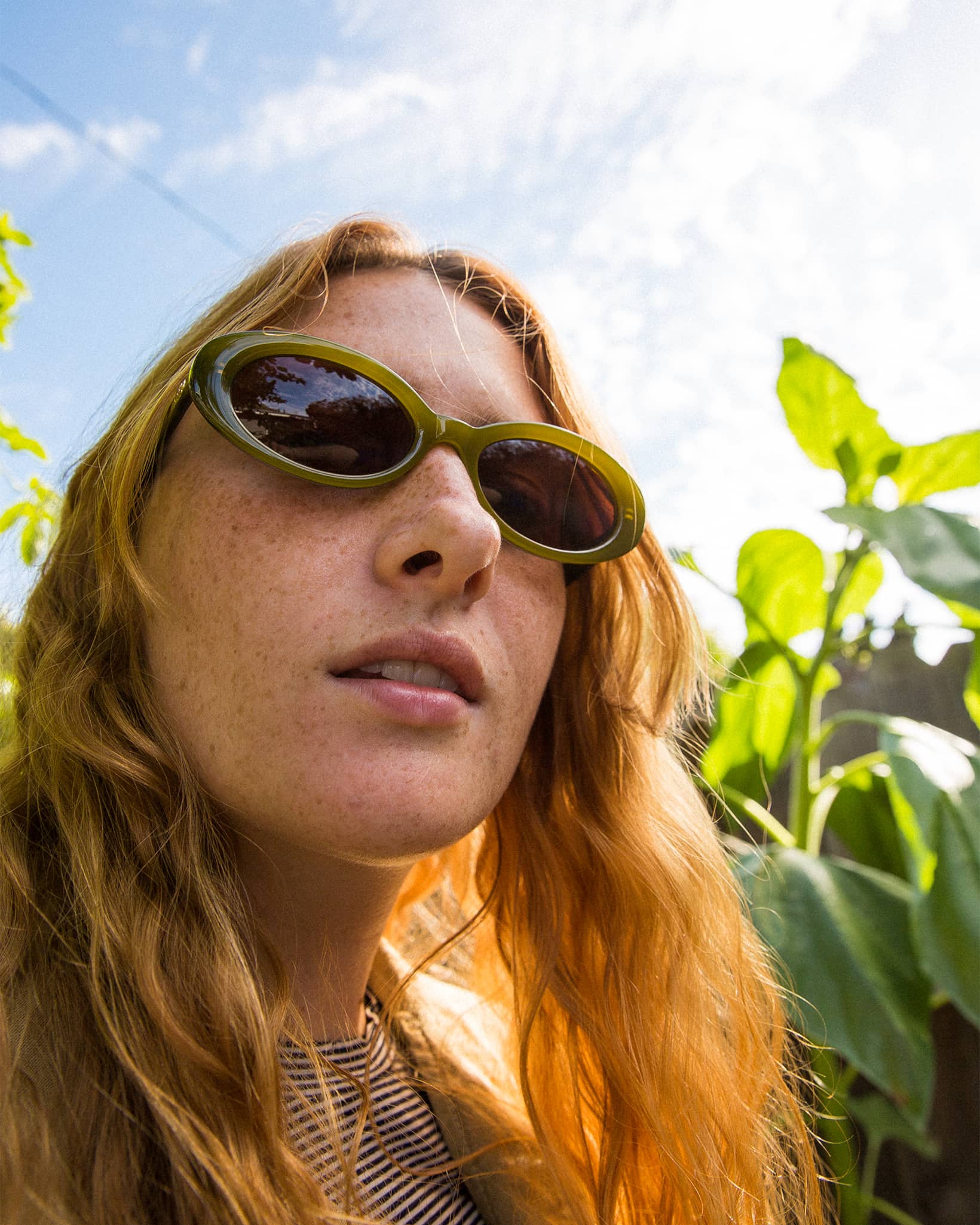 Crap Eyewear The Sweet Leaf Sunglasses Olive