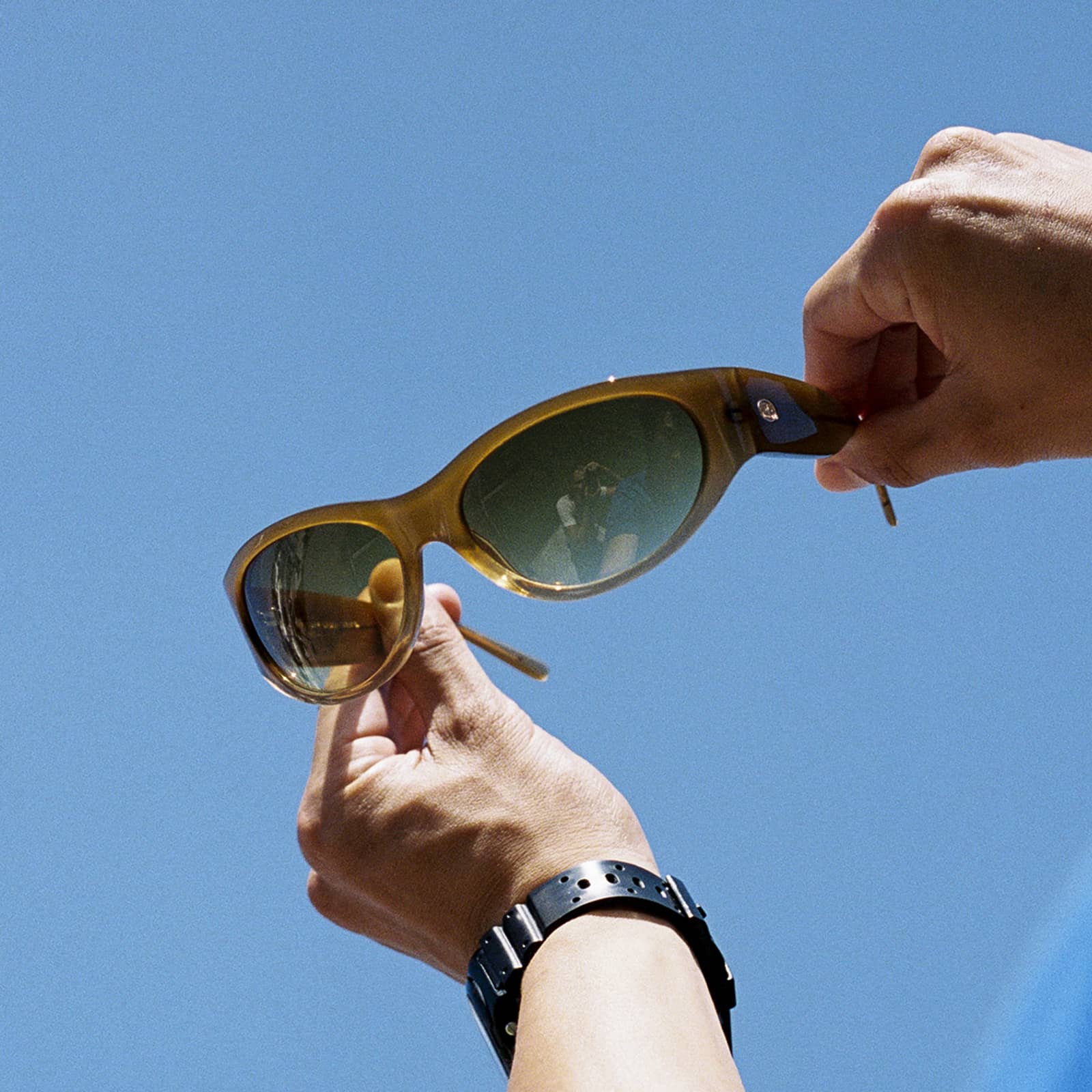 Crap Eyewear The Funk Daddy Mustard Seed Bio Wraparound