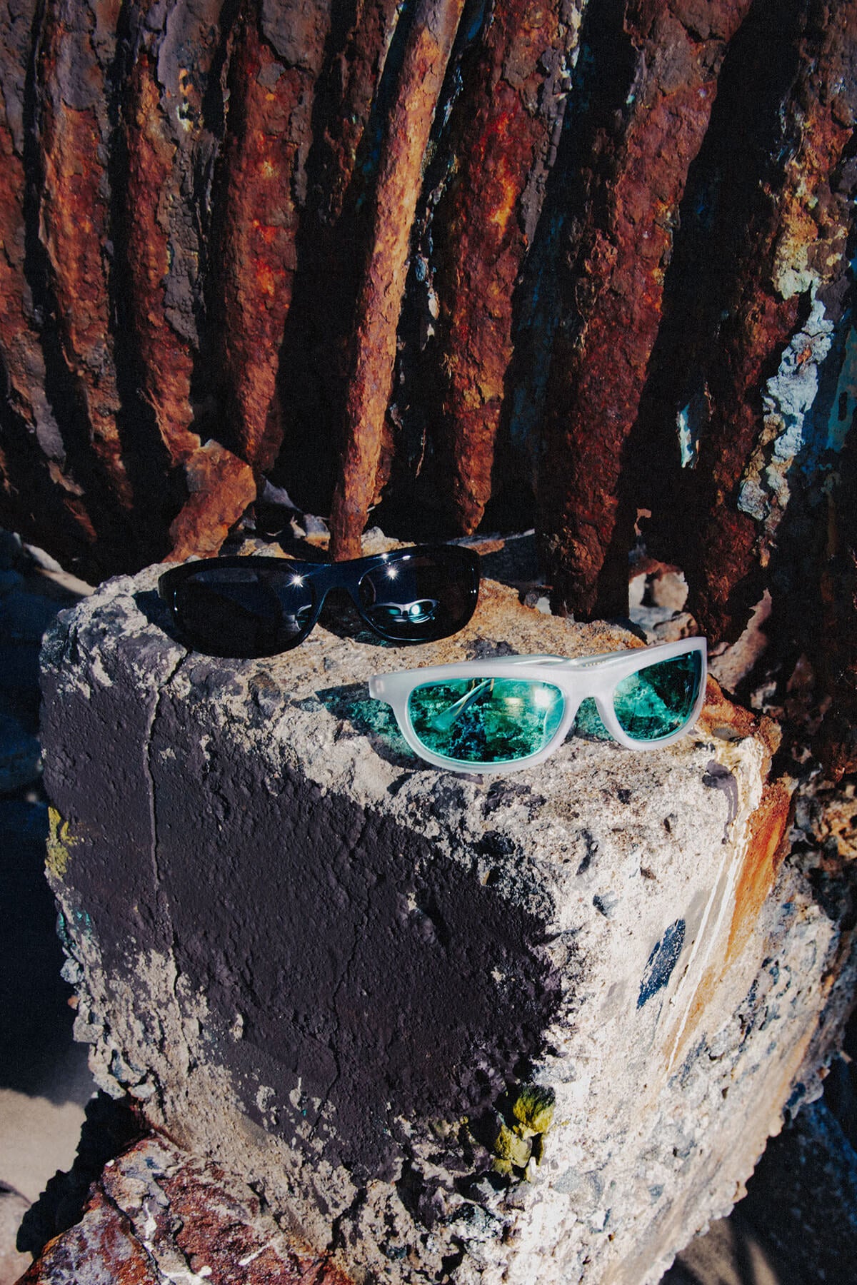 Crap Eyewear x Hot Lava | The Chaos Vault Chrome Wraparound Sunglasses