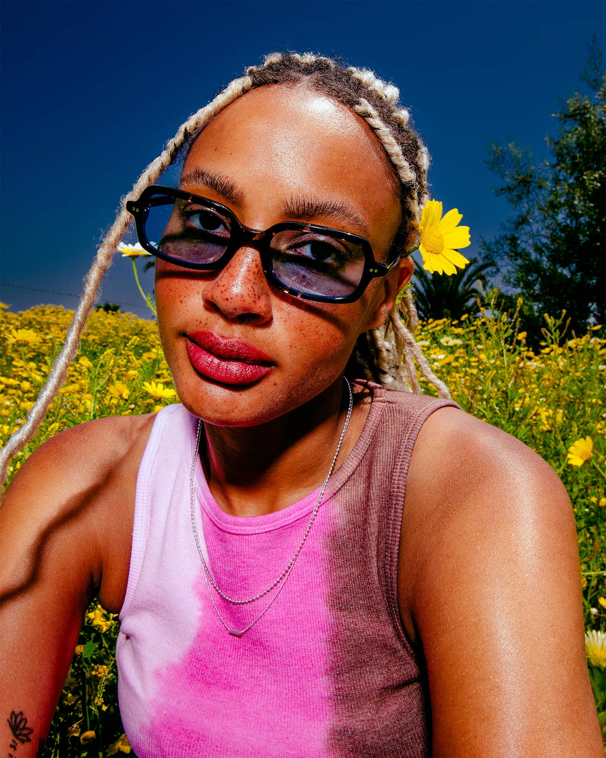 Crap® Eyewear | The Dream Cassette Blue Tint Bioacetate 