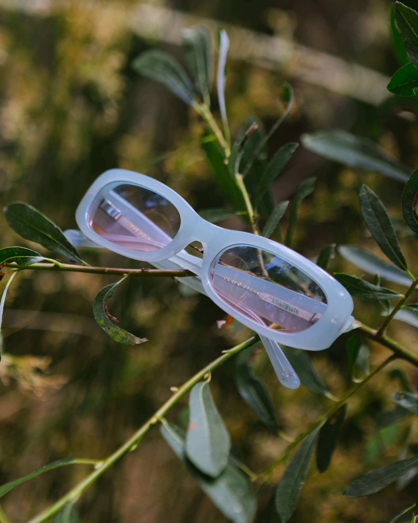 out of void white goggle Crap® Eyewear x Hike Clerb