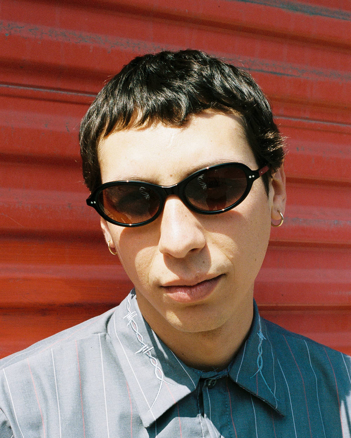 Crap® Eyewear | The Marquee Rox Black Bioacetate Oval Crap® Eyewear | The Marquee Rox Black Bioacetate Oval