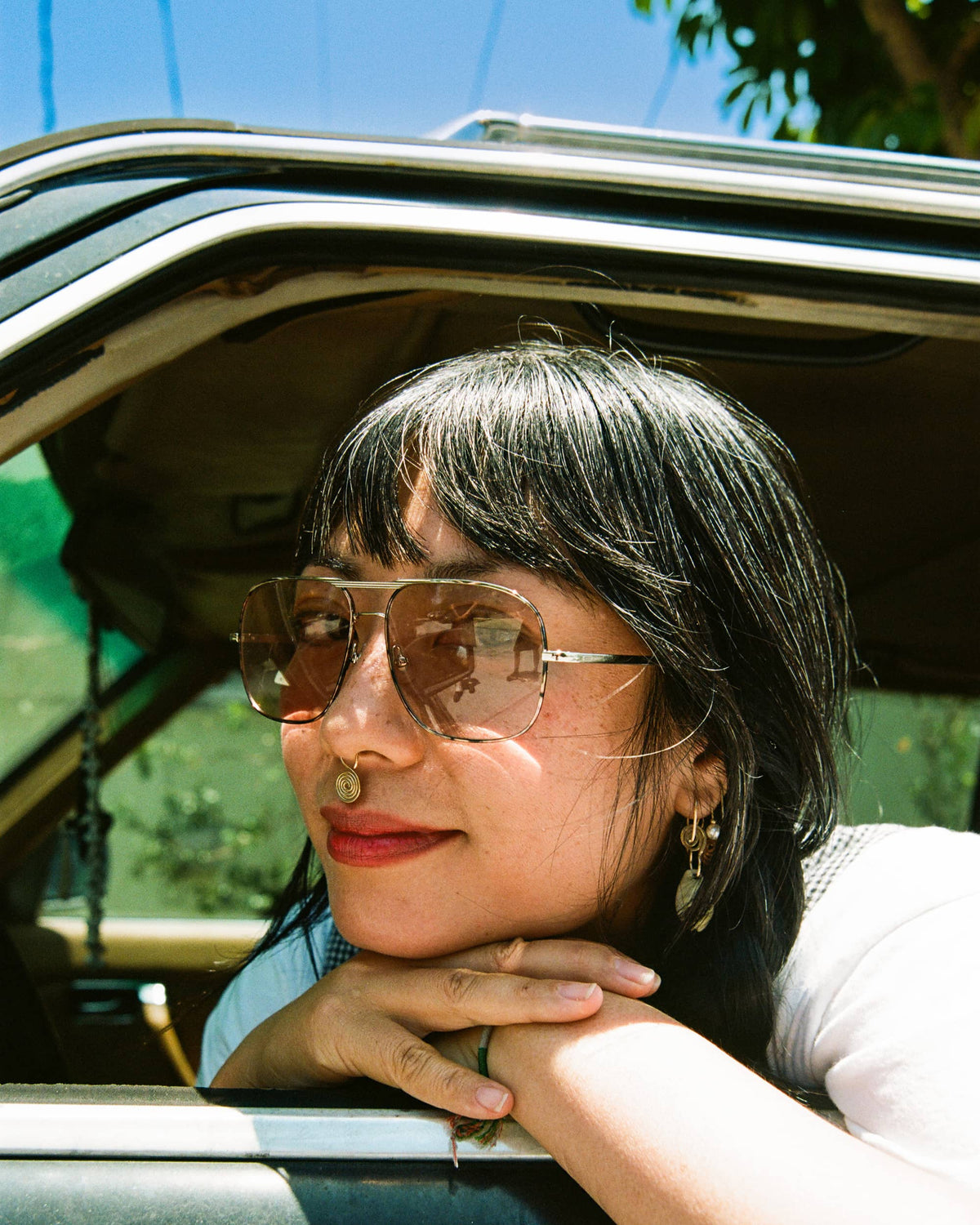 Crap® Eyewear | The Glass Bubble Lilac Wash Aviator 
