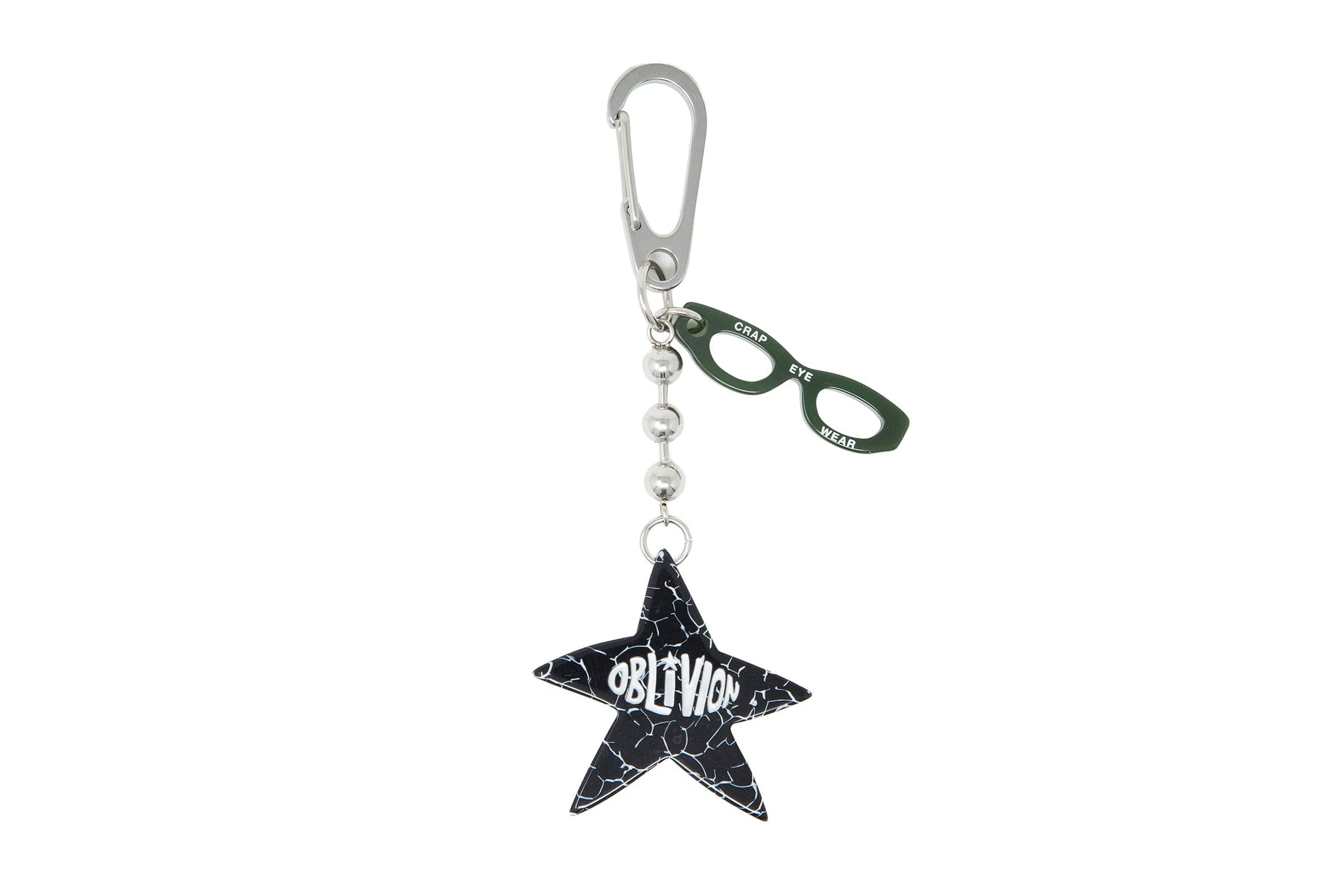 -Oblivion Star Keychain - Cracked Marble Bio-1