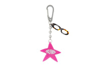 Oblivion Star Keychain - Fuschia Glitter Bio