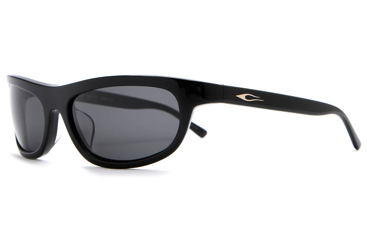 Crap® Eyewear | The Chaos Vault Black Bio Polarized Wraparound