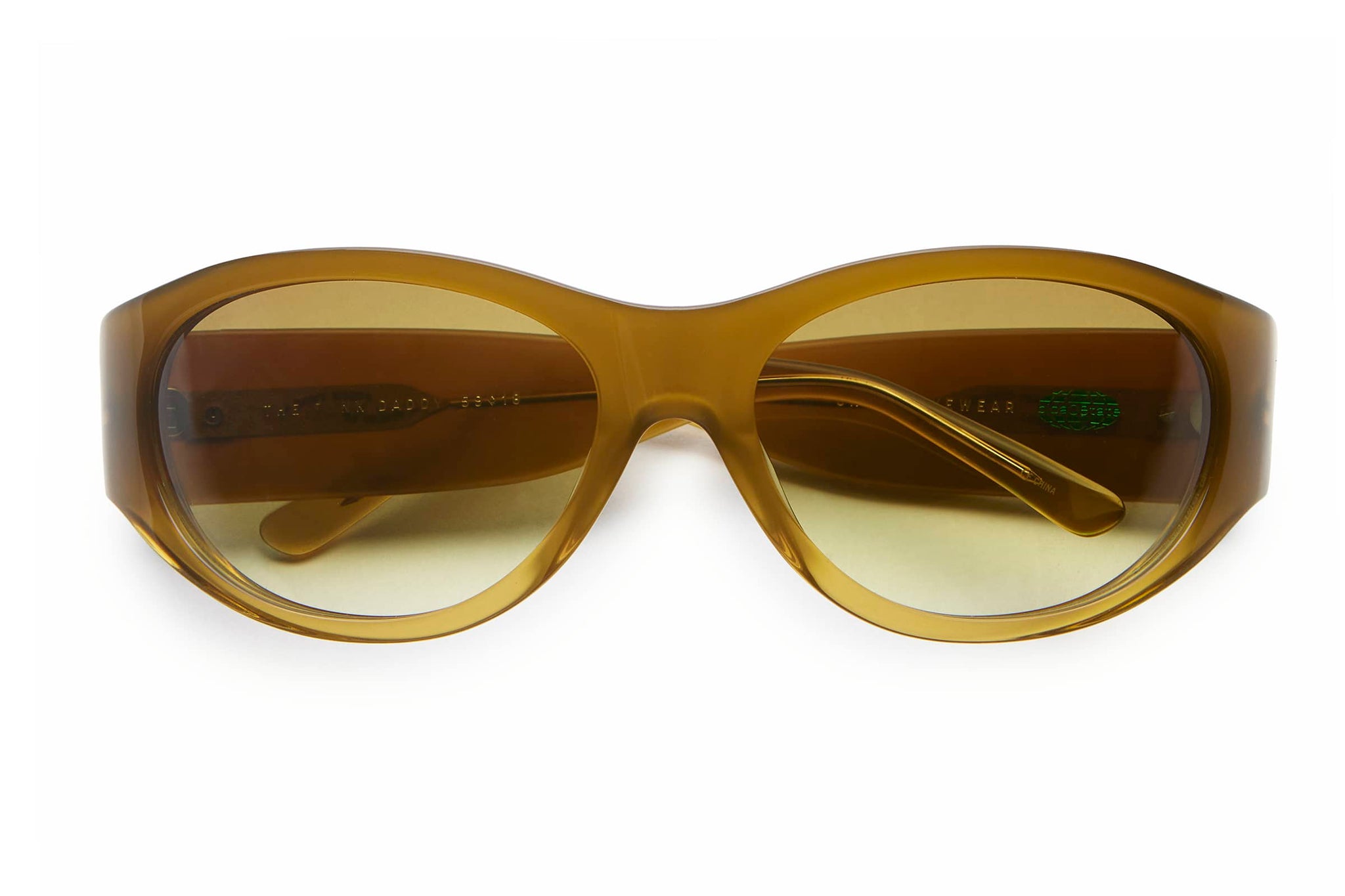 The Funk Daddy - Mustard Seed Gradient | Crap Eyewear | Unisex Sunglasses