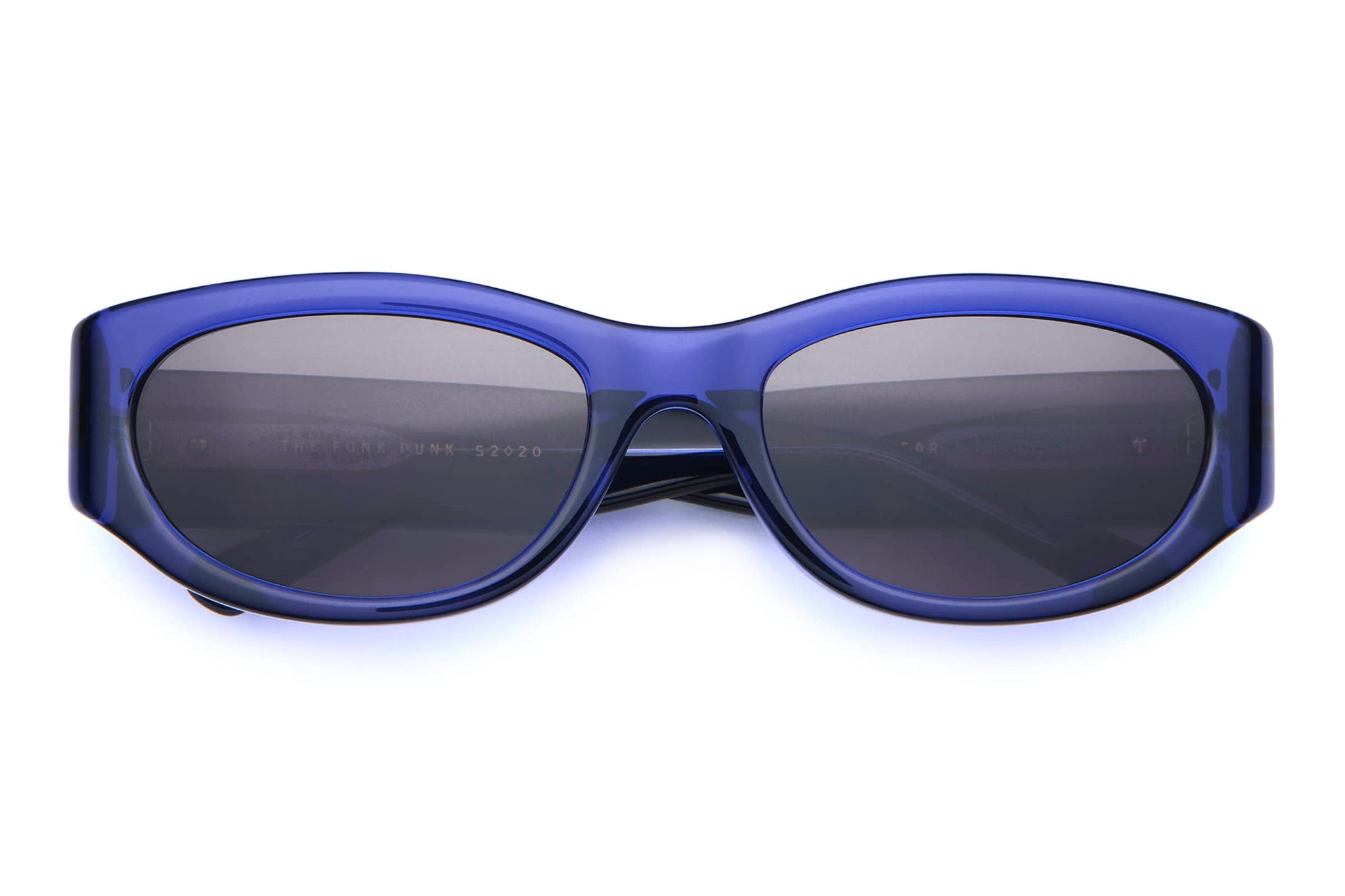 Crap® Eyewear | The Funk Punk Crystal Navy Blue Bio Wraparound