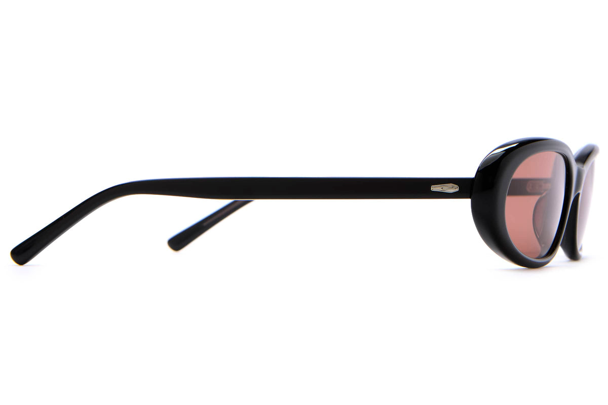 Crap® Eyewear | The Luv Buzz Black Bioacetate Small Oval