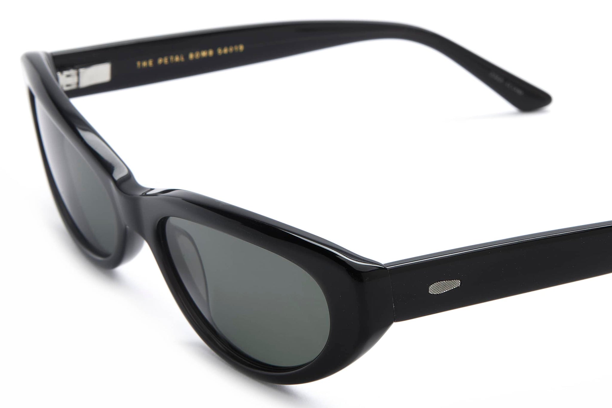 Crap® Eyewear | The Petal Bomb Black Bioacetate Polarized Sunglasses – Crap  Eyewear