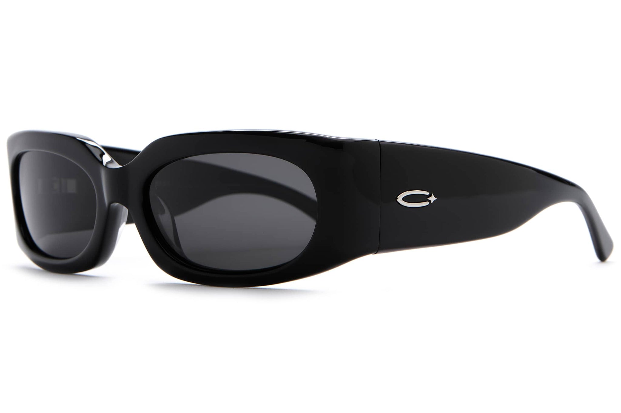 Crap Eyewear Women's Square Sunglasses - Black