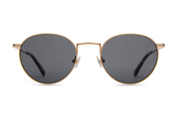 新品未使用 CRAP THE TUFF PATROL サングラス Crap® Eyewear | The Tuff Patrol Gold Polarized Round Sunglasses