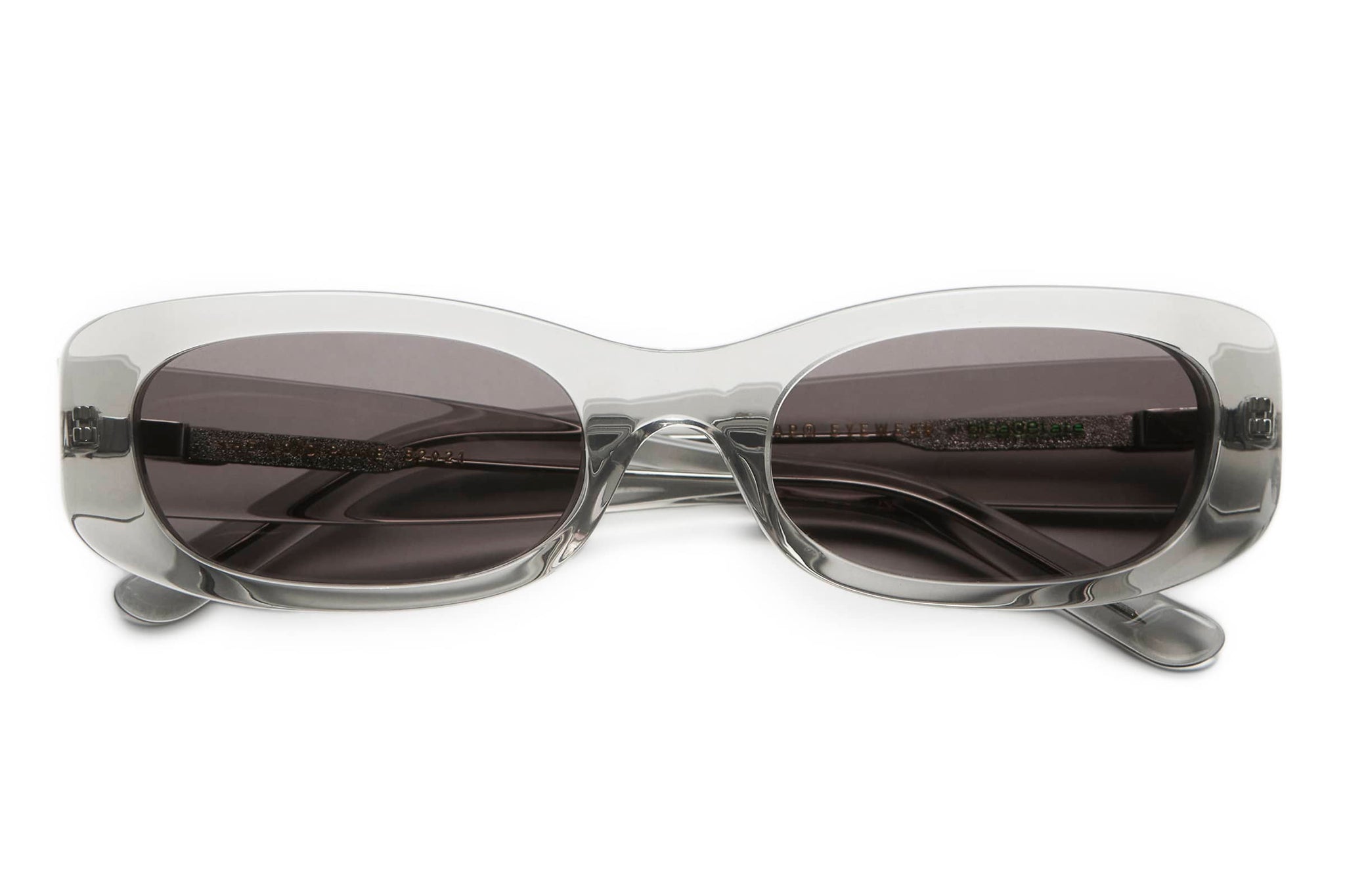 X-KD's 12018 Sunglasses | Crystal Frame | Mirrored Lenses – kds-sunglasses