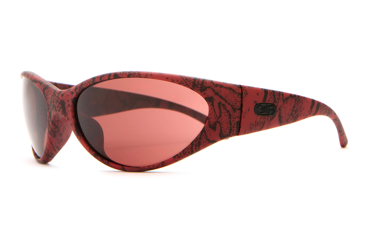 Crap® Eyewear The Warp Zone Red Digi Python Wraparound