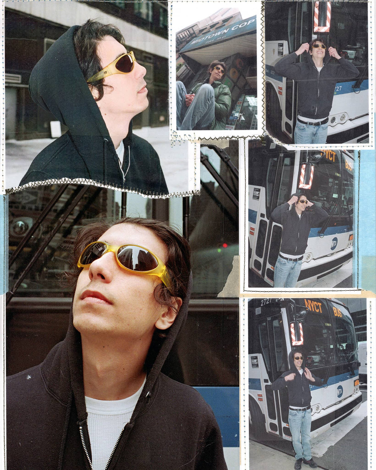 Crap® Eyewear | The Warp Zone iggy NYC Yellow Wraparound