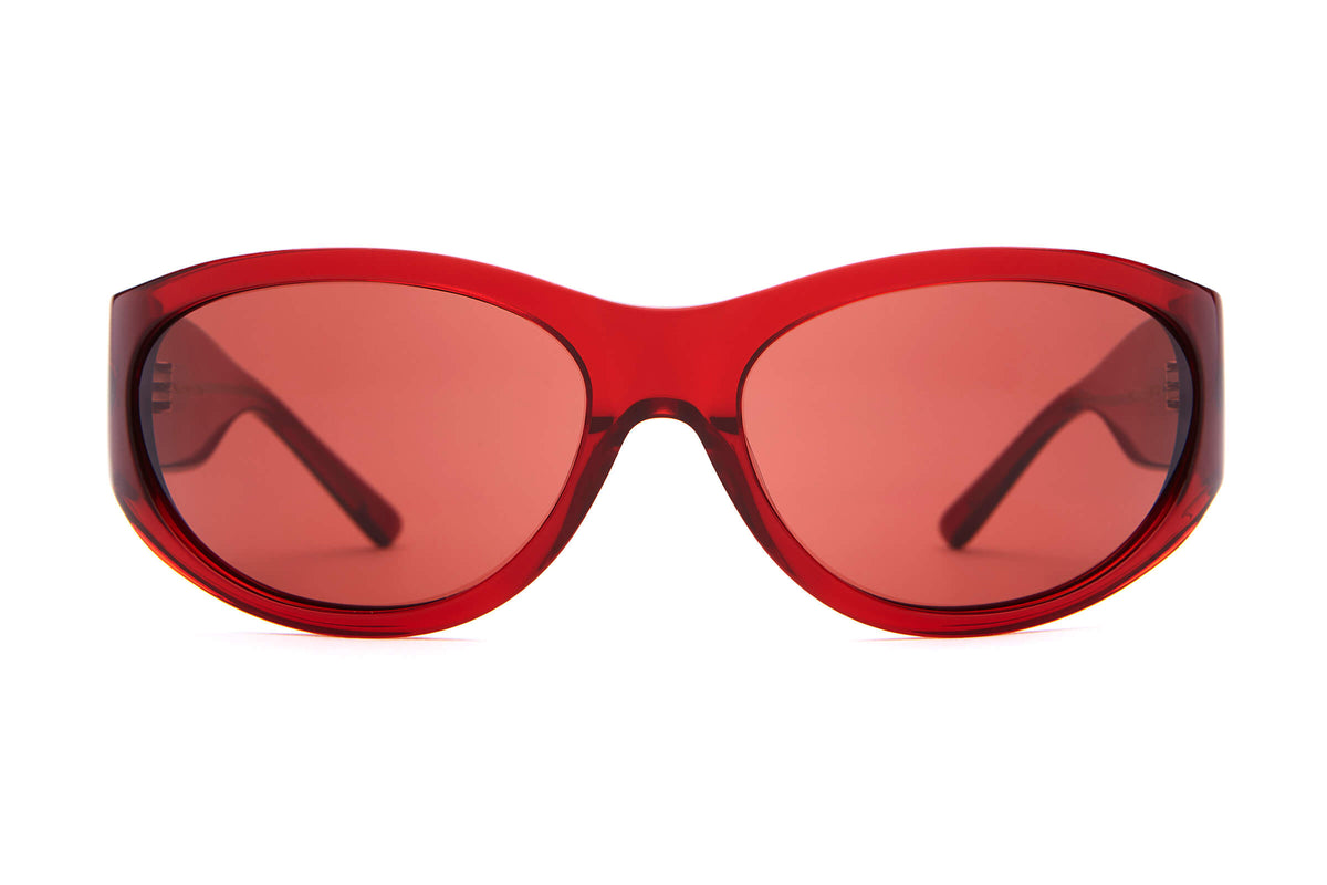 The Funk Daddy Cherry Red Bio Wraparound Sunglasses – Crap Eyewear - Crap®  Eyewear