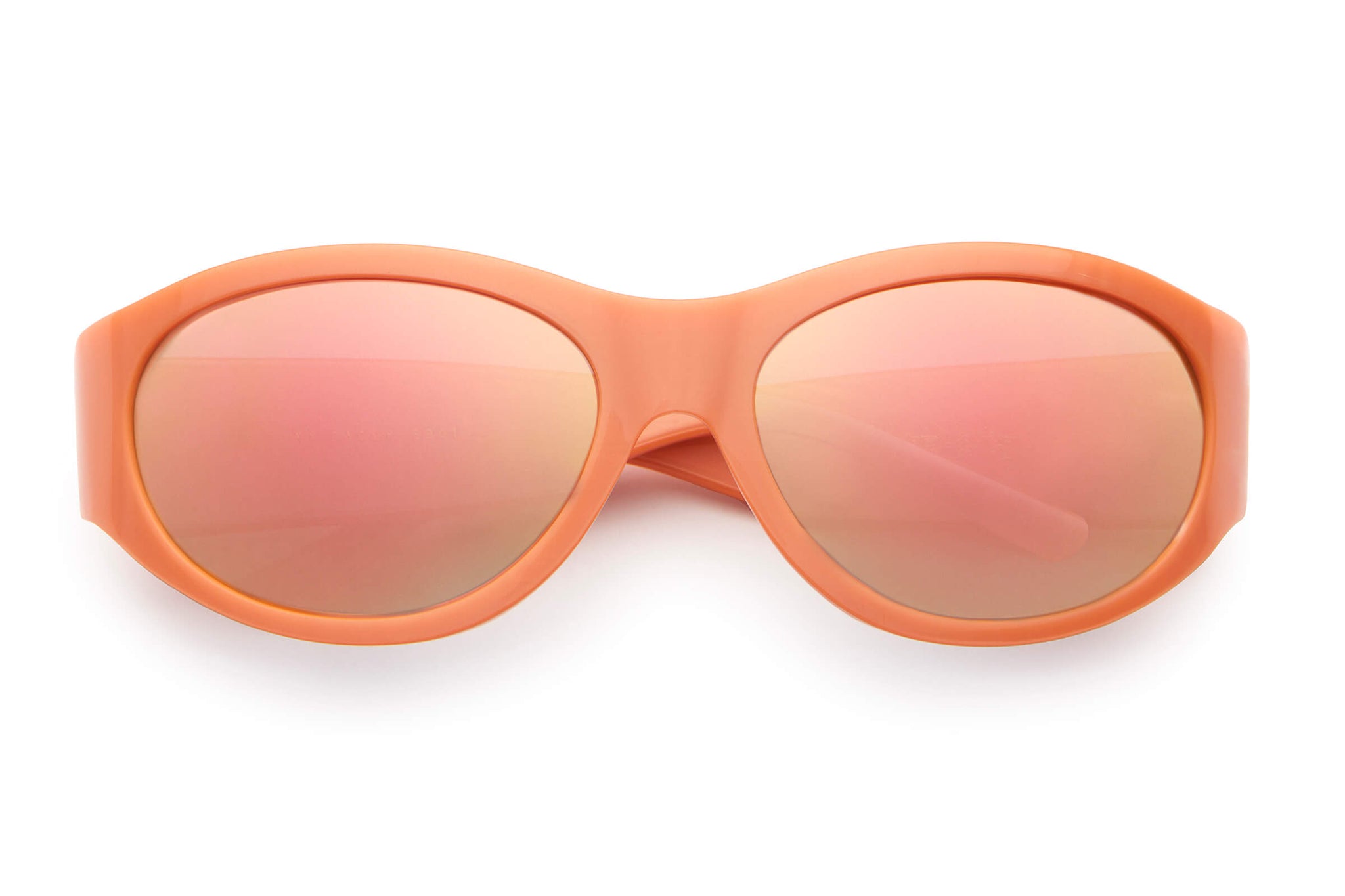 Crap® Eyewear x Hot Lava  The Funk Daddy Peach Wraparound Sunglasses –  Crap Eyewear