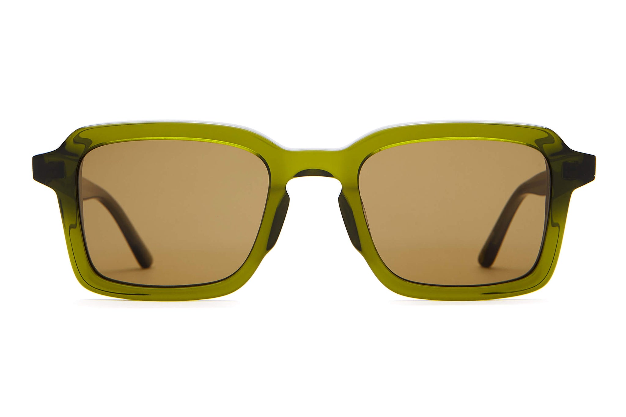 The Heavy Tropix - Crystal Olive Polarized | Crap Eyewear | Unisex Sunglasses