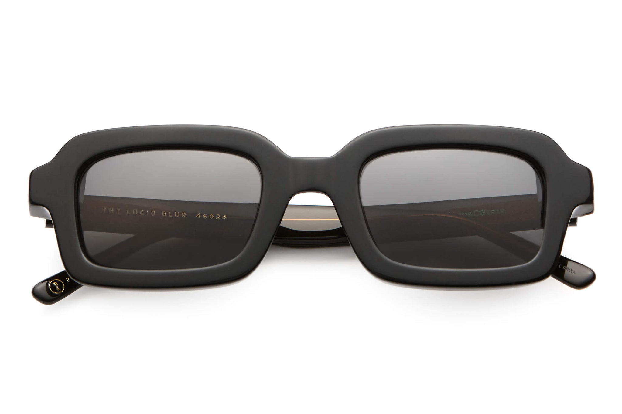Crap® Eyewear  The Lucid Blur Black Bioacetate Polarized Sunglasses – Crap  Eyewear