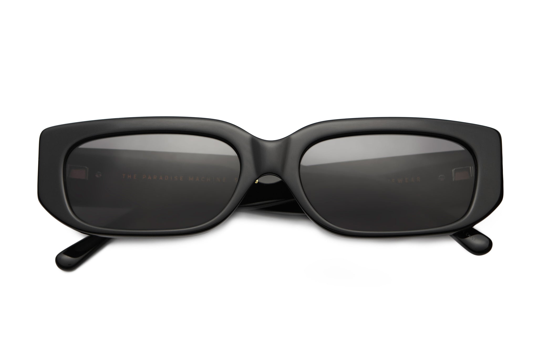 Crap® Eyewear  The Paradise Machine Black Bioacetate Sunglasses