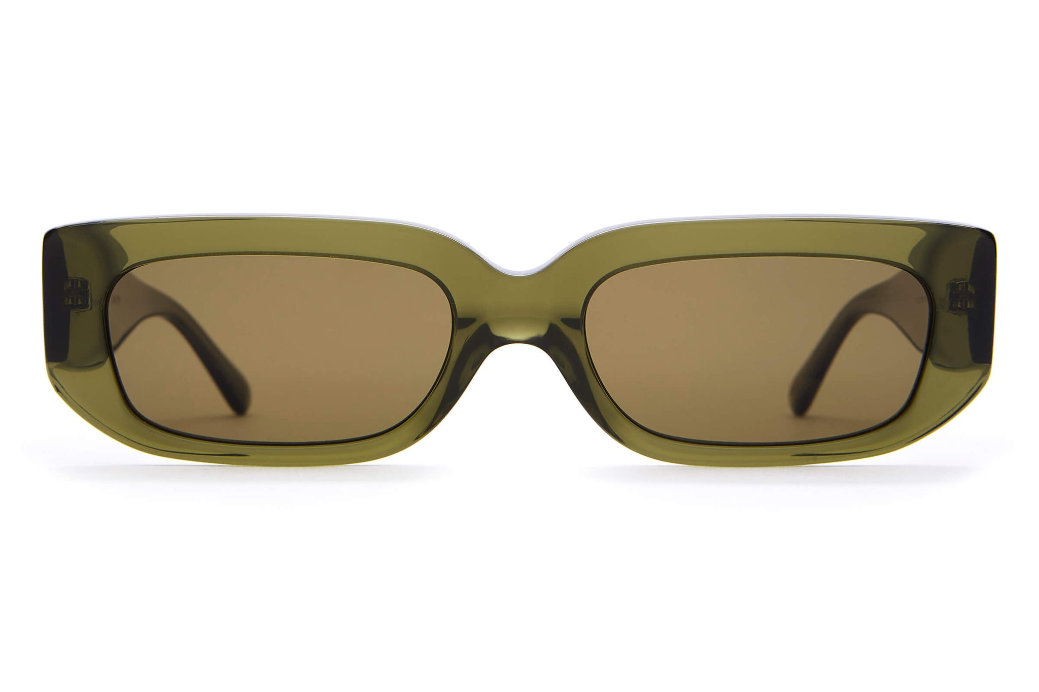 Kaya Sunglasses Green Marble Transparent – The Hambledon