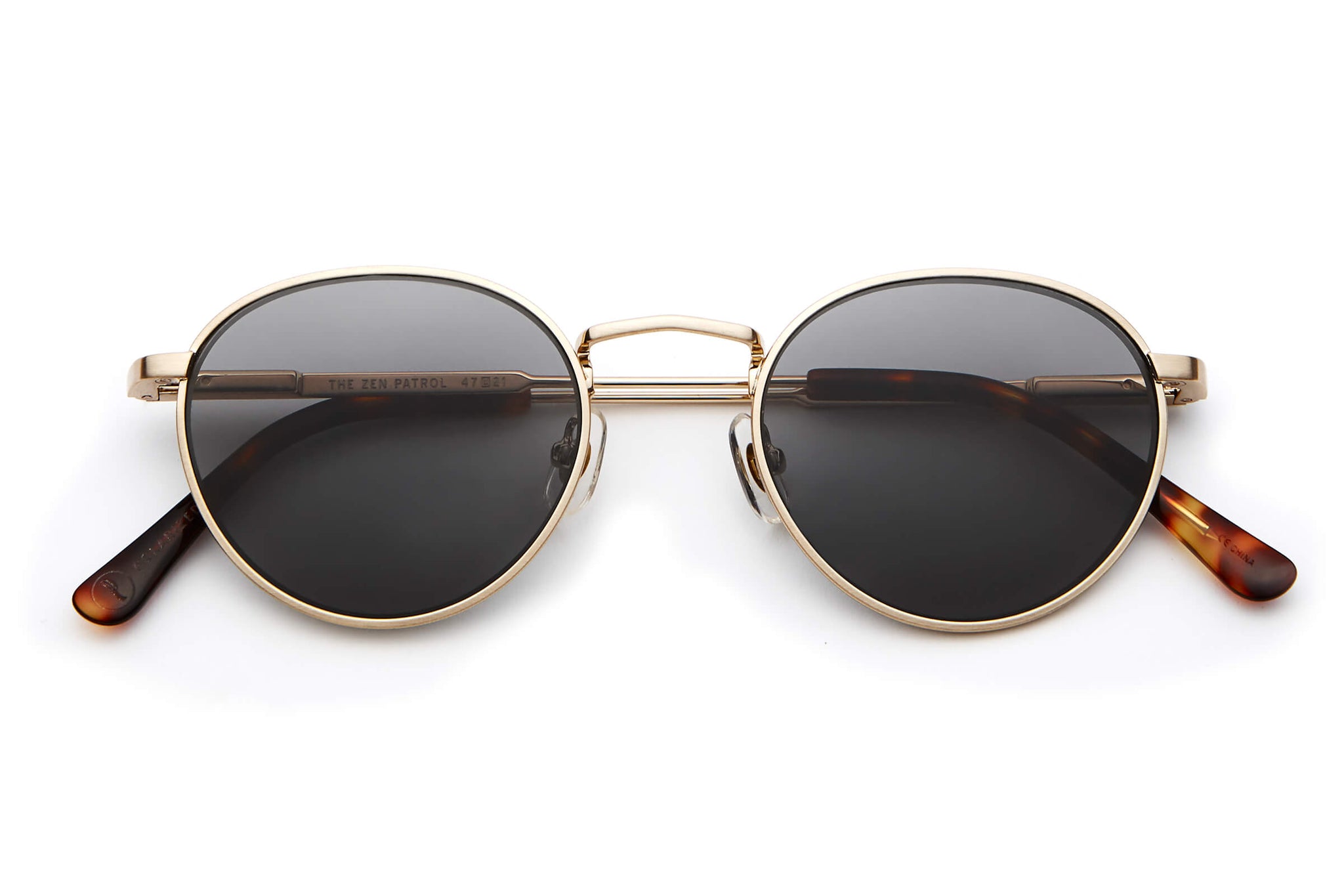 Metal round sunglasses deals